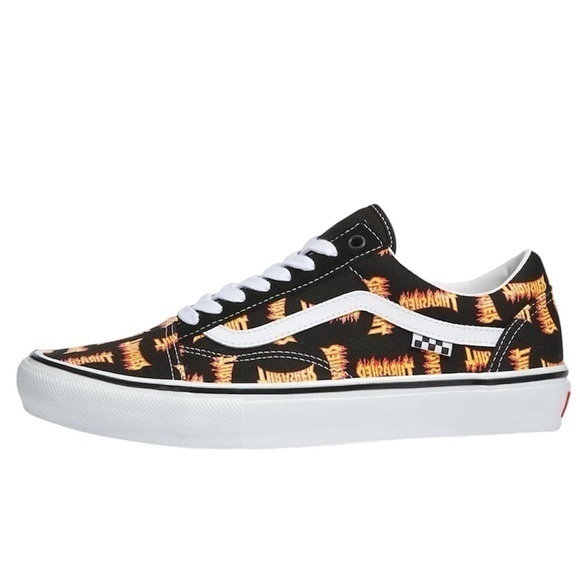 Vans Other - VANS Old Skool Skate x Thrasher Low Allover Thrasher